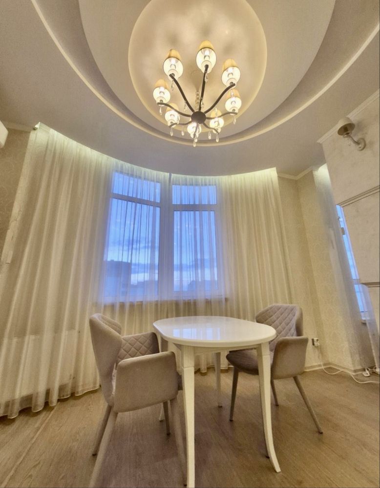 Spacious apartment with good repair, separate bedroom, fully furnished