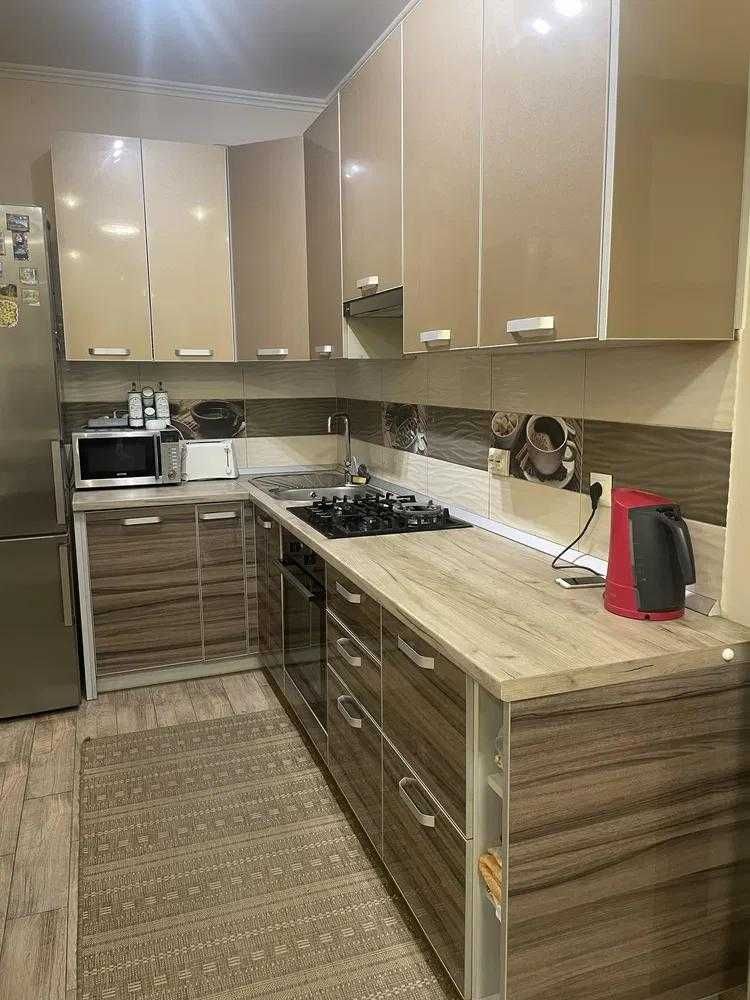 1-bedroom apartment with eurorepair, furniture, and appliances