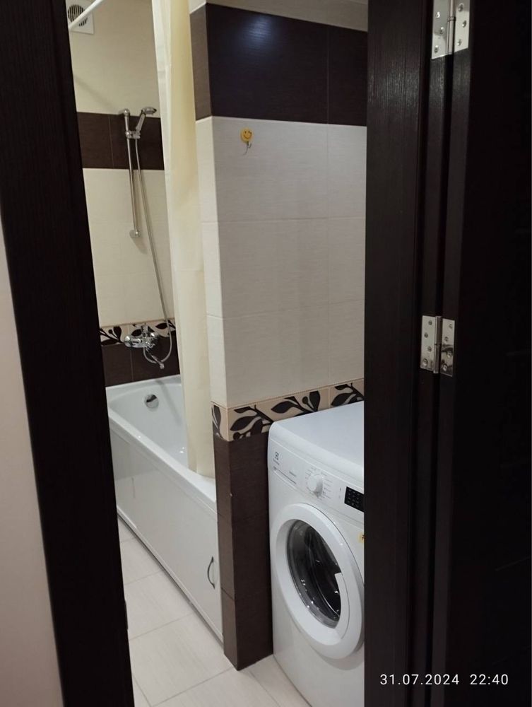 1.5-room apartment with studio kitchen, 44 m², Ivasyuka Street