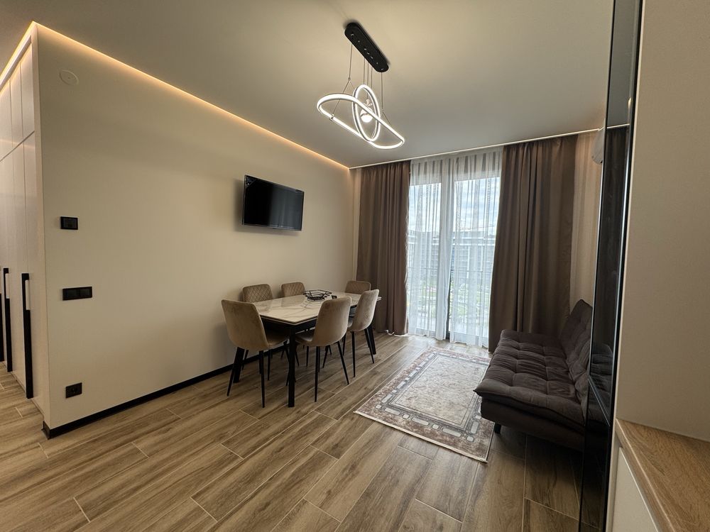 2-Room Apartment in Park Land Complex, First Delivery, Fully Furnished