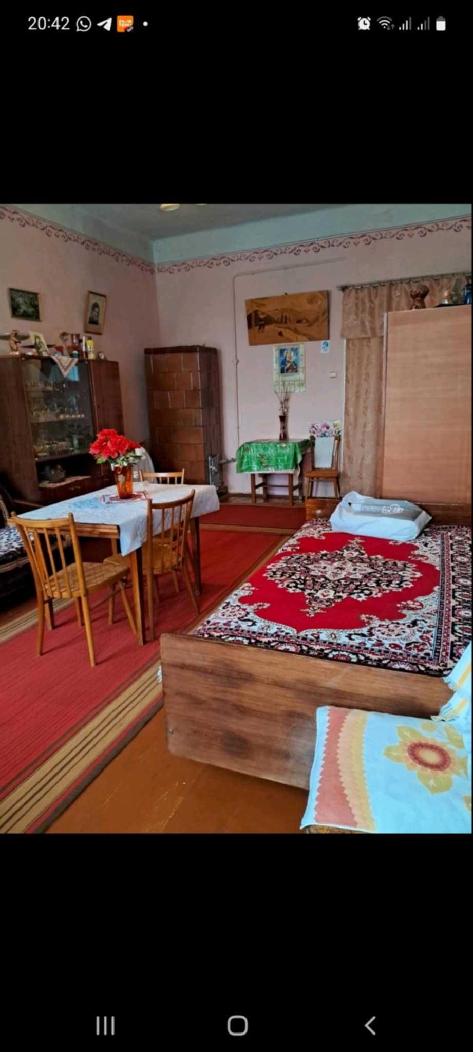 1-Room Apartment in City Center, 2nd Floor, Gas Heating