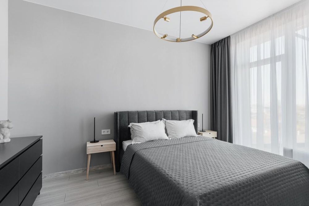 Modern 46m² Apartment Near Sea with Designer Renovation