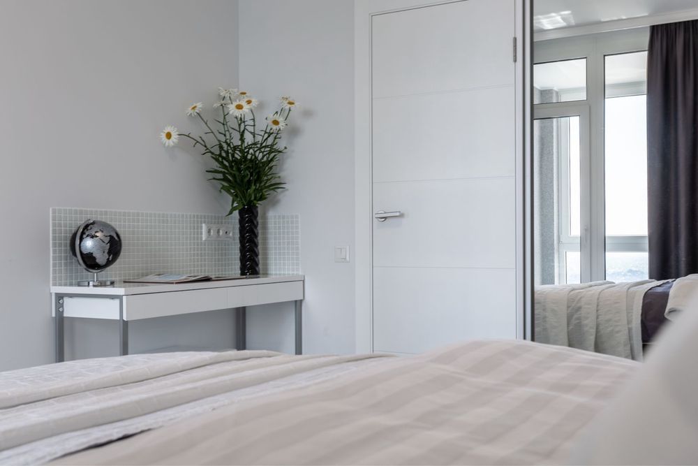 Spacious Comfortable Apartment with Great View in Slavutych Complex