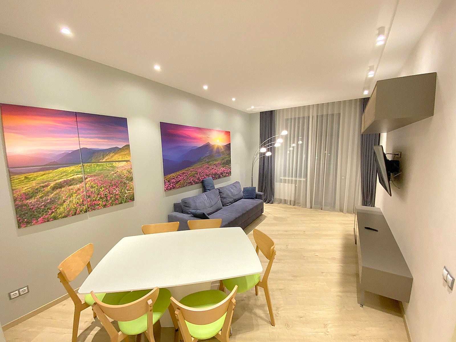 Designer Studio Apartment near Sea in Santorin Complex