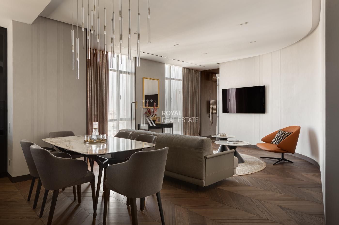 3-Bedroom Designer Apartment in Park Avenue VIP Complex, Kyiv