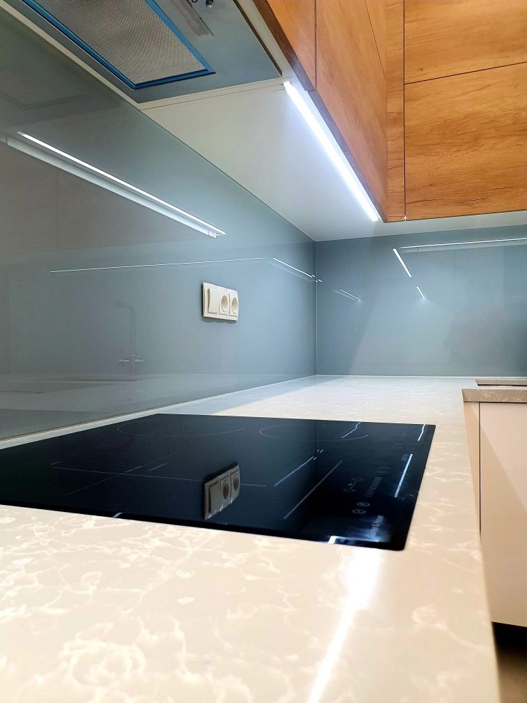 1-room apartment with designer renovation in Slon complex