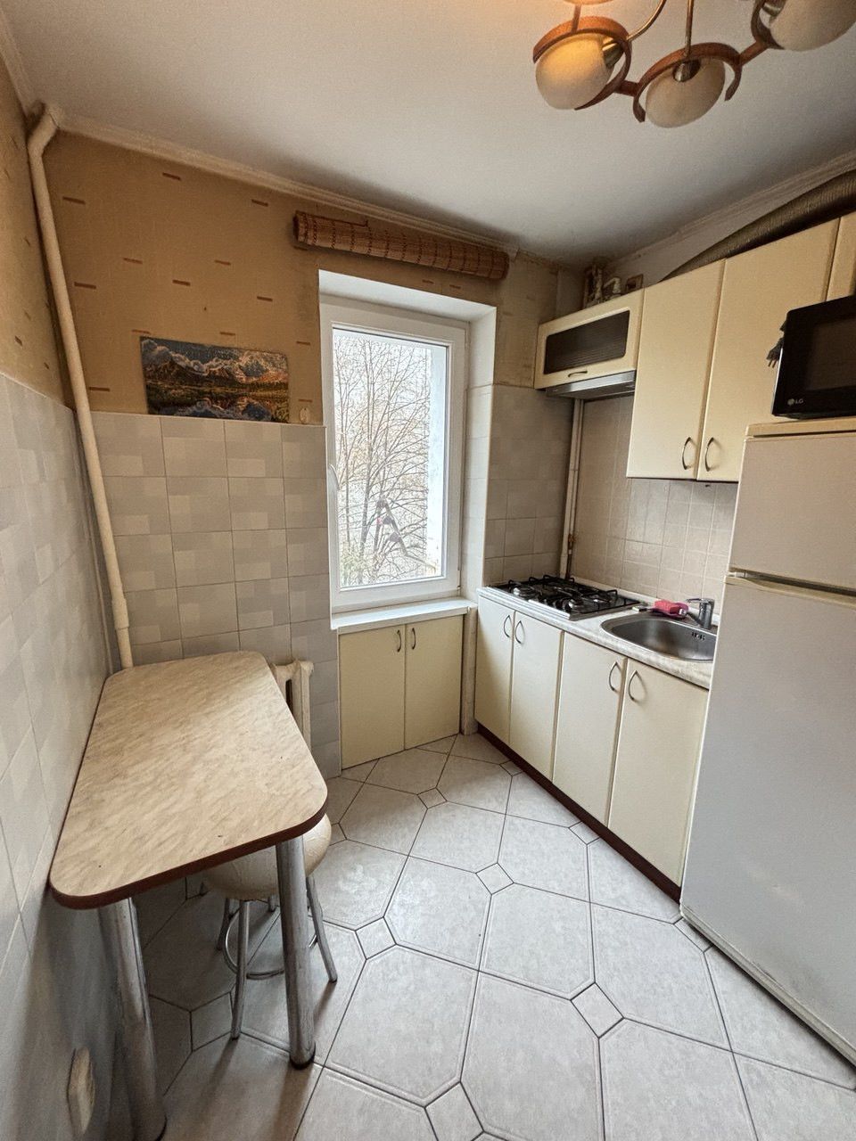 1-Bedroom Apartment in Ryasne-1, Compact and Furnished