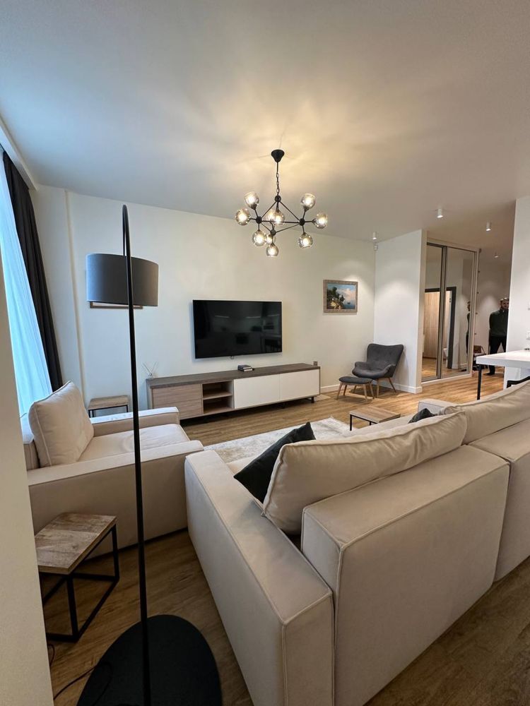 Luxury Sea View Apartment in Chkalov Tower - Spacious 2-Bedroom