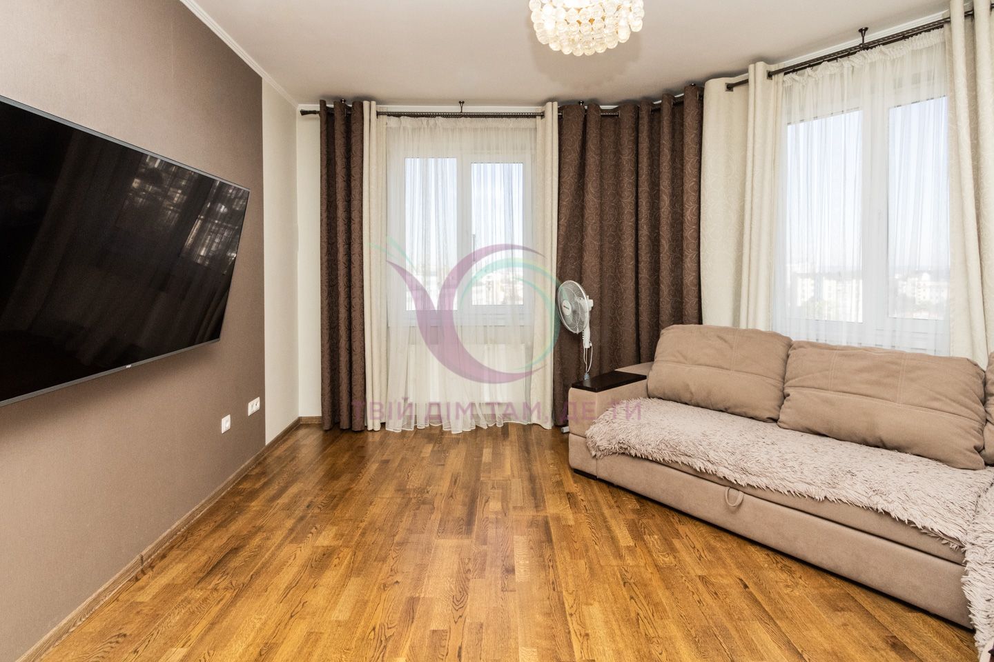 Modern 3-Bedroom Apartment with Individual Heating