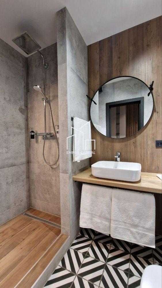 1-Room Apartment with Panoramic Windows and Designer Interior