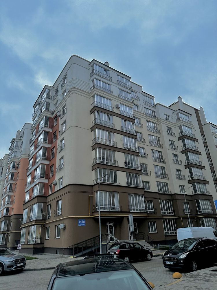 Modern apartment near Arena Lviv with designer renovation and panoramic windows