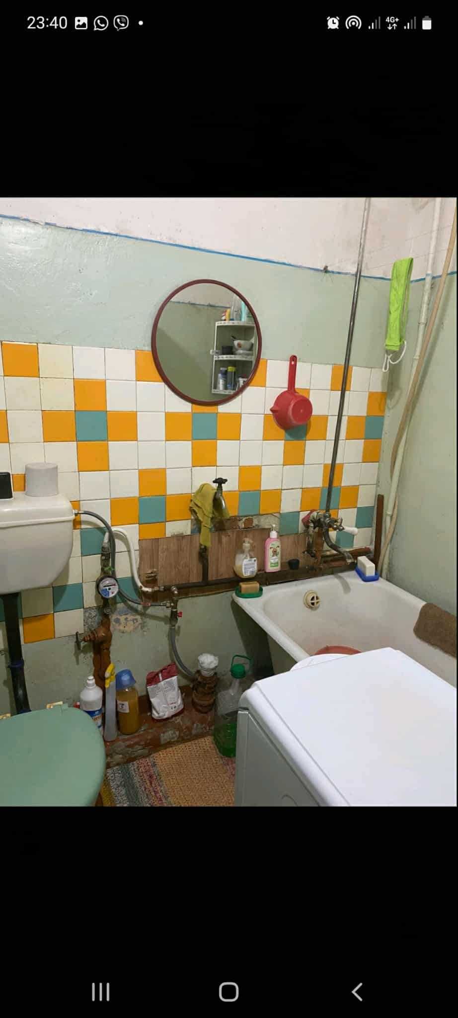 2-Room Apartment in Central Location near School and Market