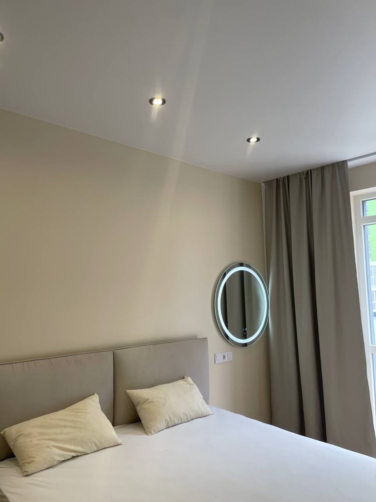 1-Room Stylish Apartment in New Building with Balcony