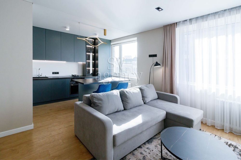 Designer 1-Bedroom Apartment in Pechersk, Central Kyiv