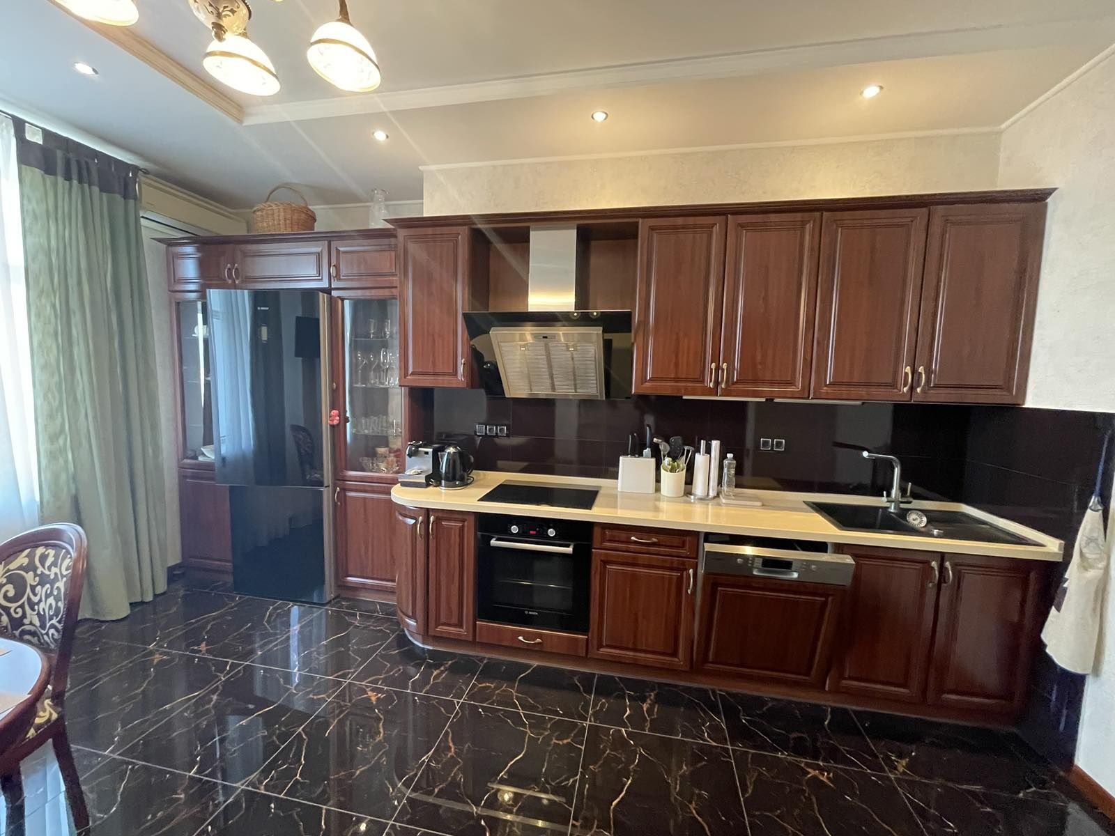 3-Room Apartment with Sea and City View in Galitsky Complex
