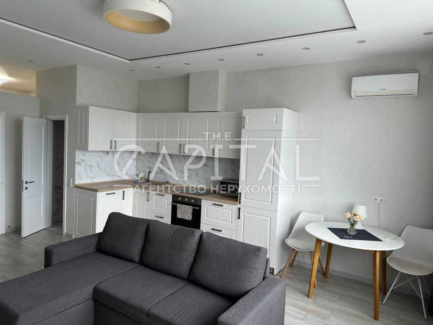 Comfortable 2-room apartment in River Stone complex, Poznyaki area