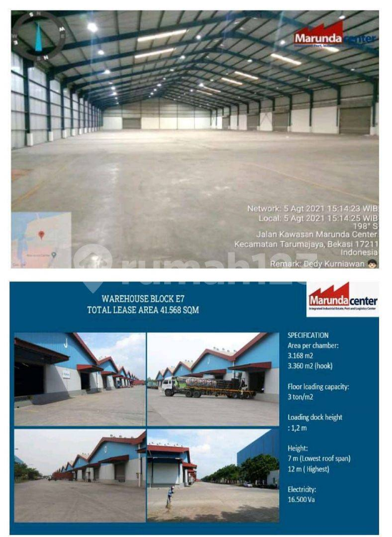 Large Warehouse Near Port with Loading Dock