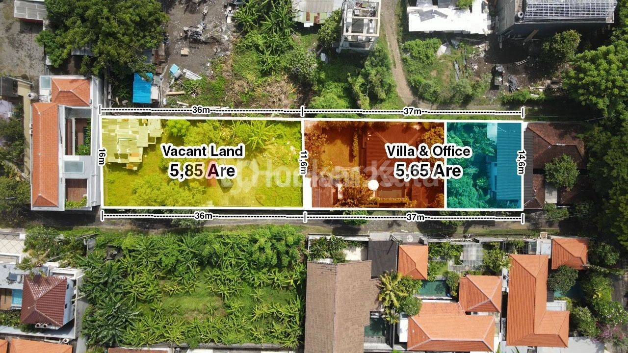 Spacious Sanur Property with Villa and Office Building