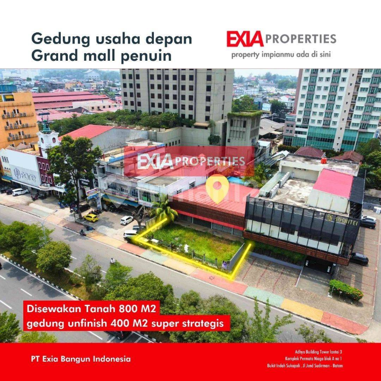Strategic Commercial Building Near Grand Batam Mall