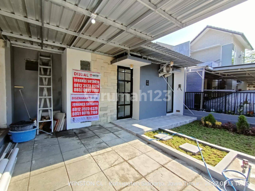 Modern House with Garden in Citraland Sidoarjo