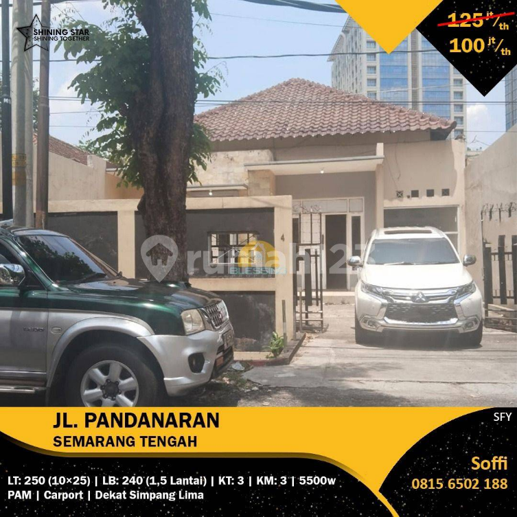 3 Bedroom House in Semarang Tengah