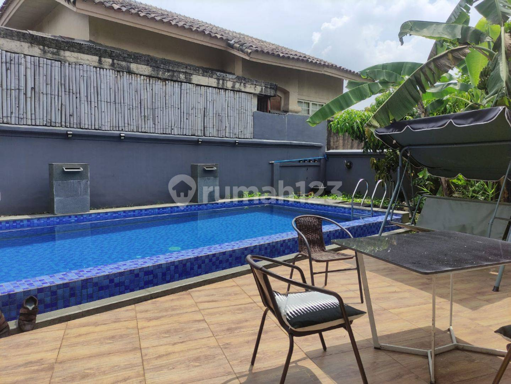Modern 3-Story Villa with Pool in Sentul City