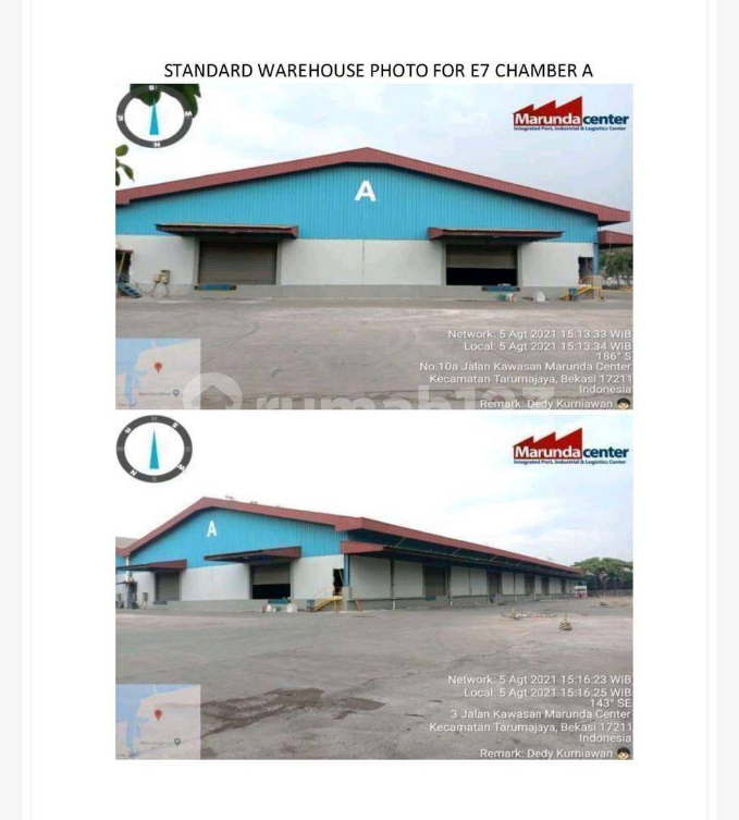 Large Warehouse Near Port with Loading Dock