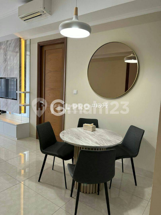 Modern Furnished 2-Bedroom Condo with Pool View