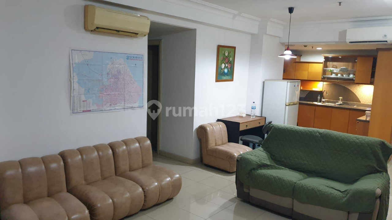 Furnished 2-Bedroom Apartment with City View