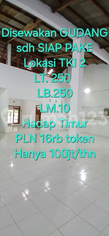 Spacious Warehouse Near Toll Road with Container Access