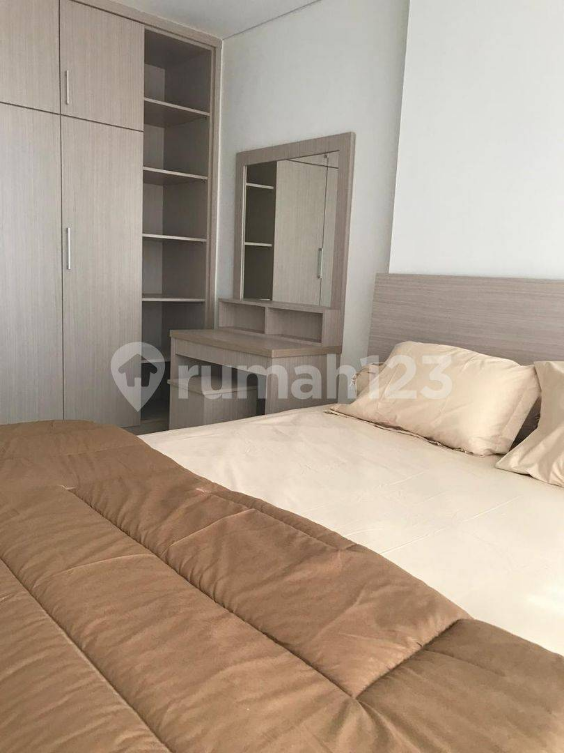 Modern Furnished 1-Bedroom Apartment with City View