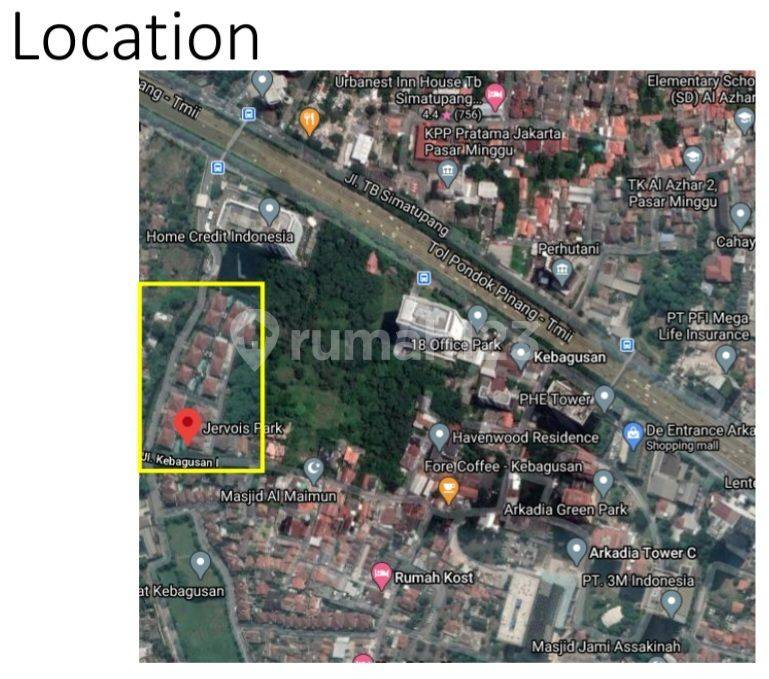 Luxury TB Simatupang Complex with Private Pool