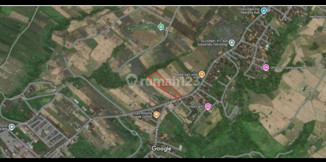 Land Plot in Canggu Near Tanah Lot
