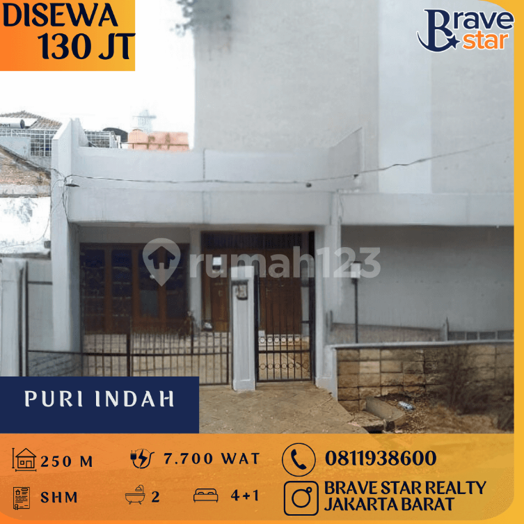 Modern 5-Bedroom House in Puri Indah