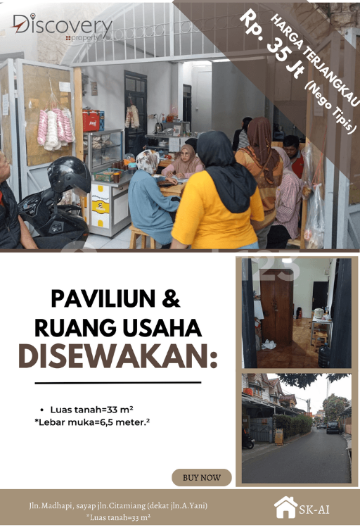 Business Space with 33m² Area for Rent