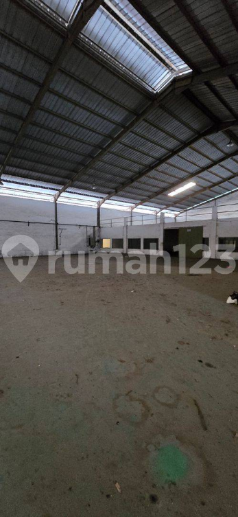 Large Industrial Warehouse Complex Near Toll Road