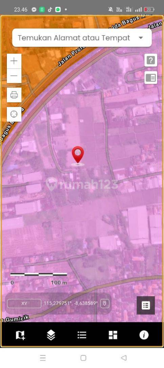 Large Land Plot Near Beach in Gianyar Bali