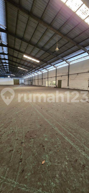 Large Industrial Warehouse Complex Near Toll Road