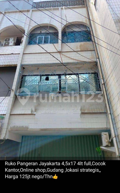 Spacious 4-Floor Commercial Building in Strategic Location