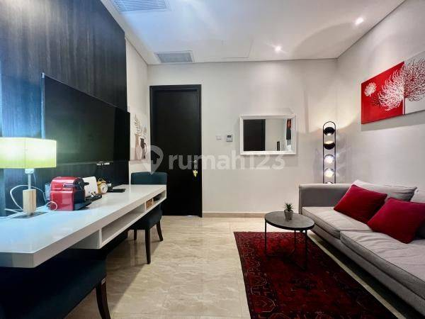 Furnished City View Apartment in Central Jakarta