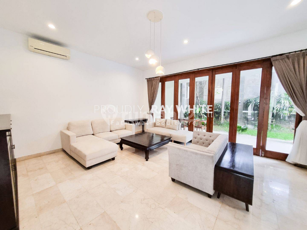 Minimalist 4-Bedroom House with Pool in Kemang