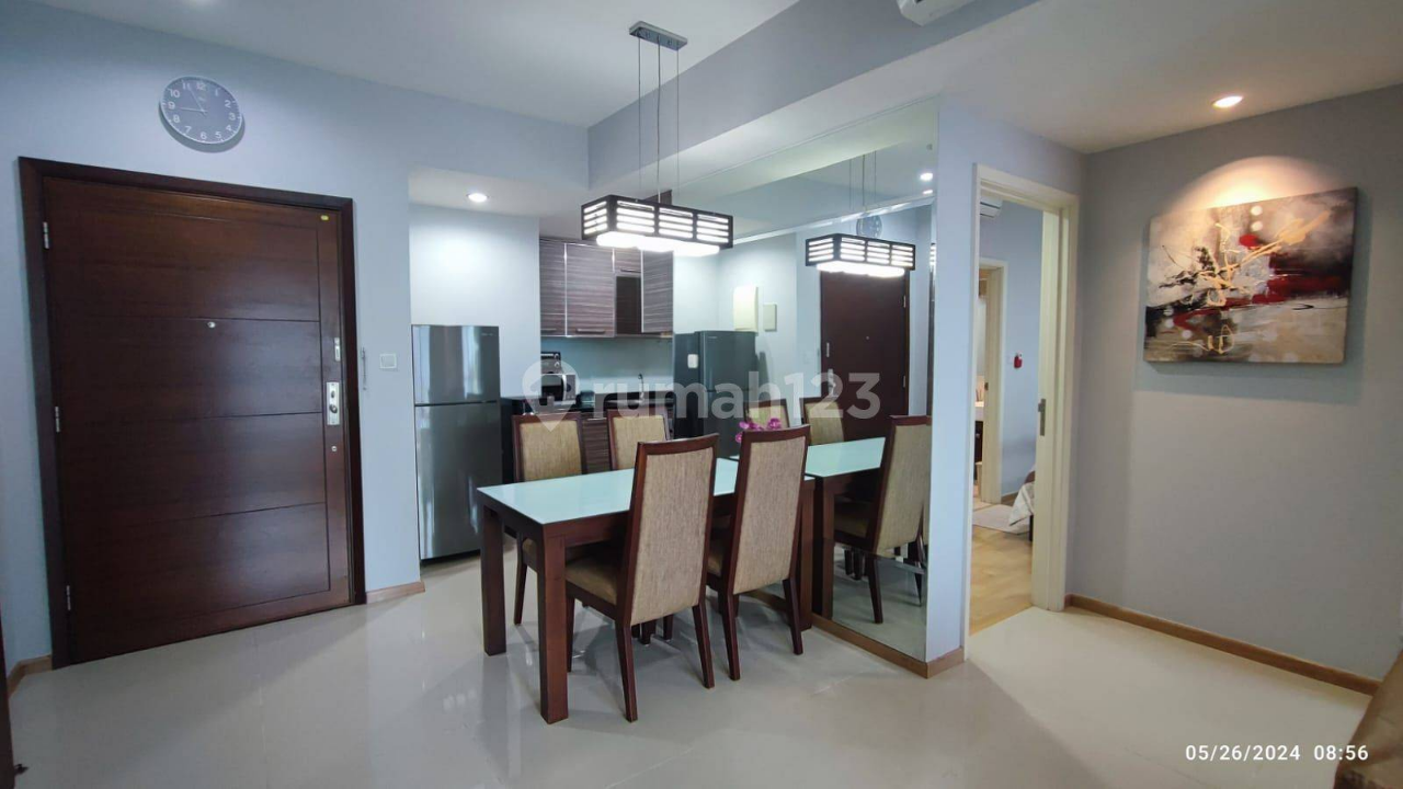 Furnished 2BR Apartment in Casagrande Residence
