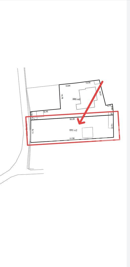Rectangular Land Plot near TB Simatupang Street