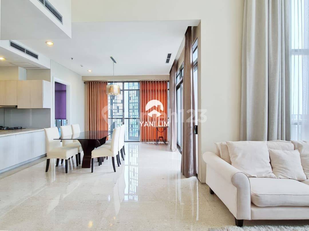 Senopati Suites 1 - Оңтүстік Джакартадағы 2+1 жуық бөлмелі люкс пәтер