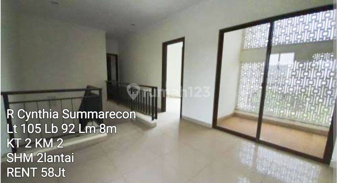 Strategically Located Summarecon Rental - Renovated 3-Bedroom Property