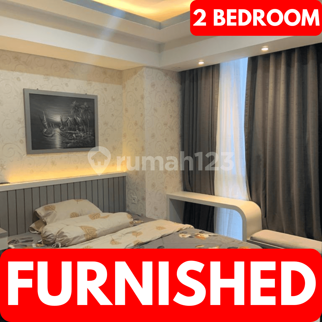2 бөлмелі пәтер, Arandra Residence, Чемпака Путих, Орталық Джакарта