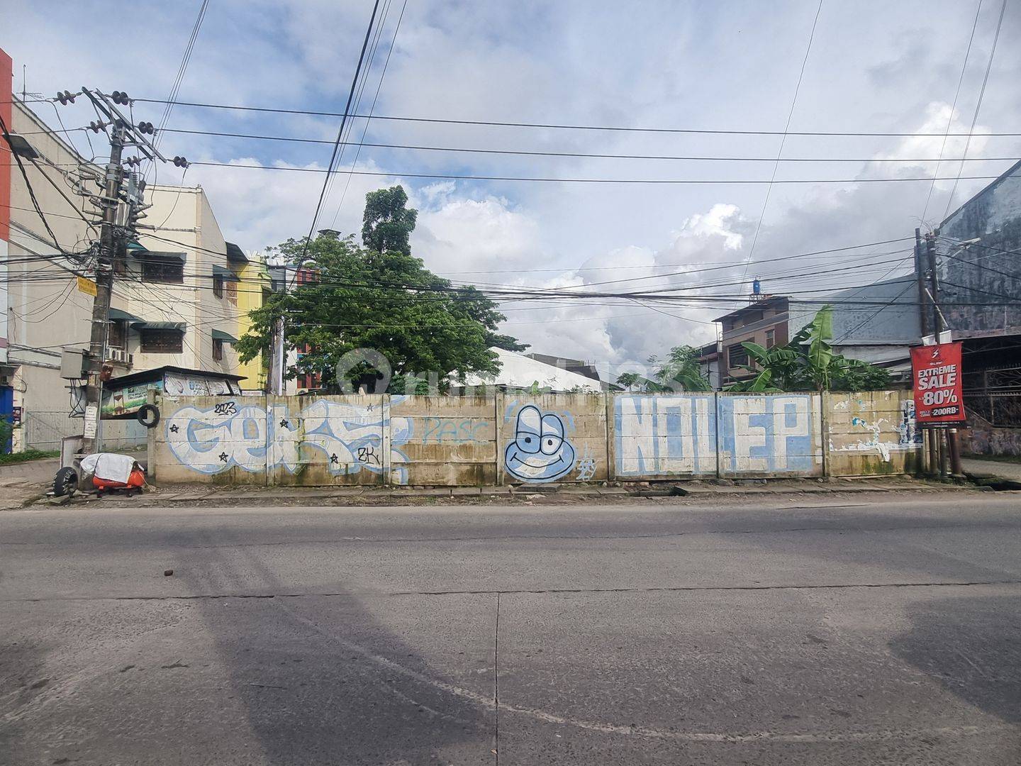 Large Empty Land Plot for Commercial Development