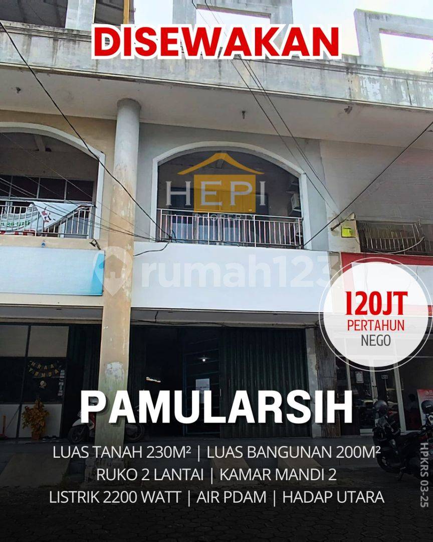 2-Story Commercial Property for Rent in Pamularsih, Semarang