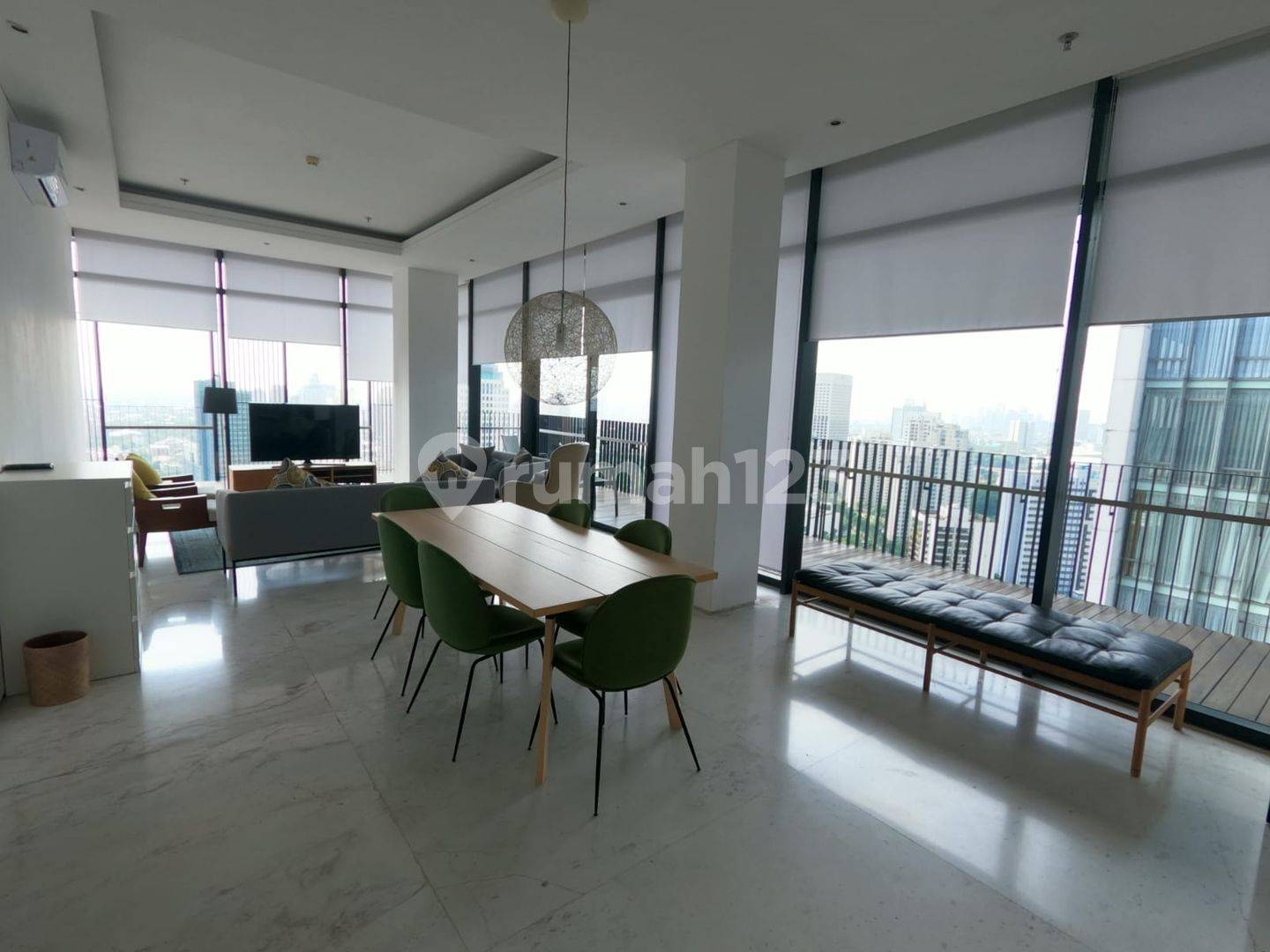 Luxurious 3-Bedroom Senopati Suites Apartment in South Jakarta