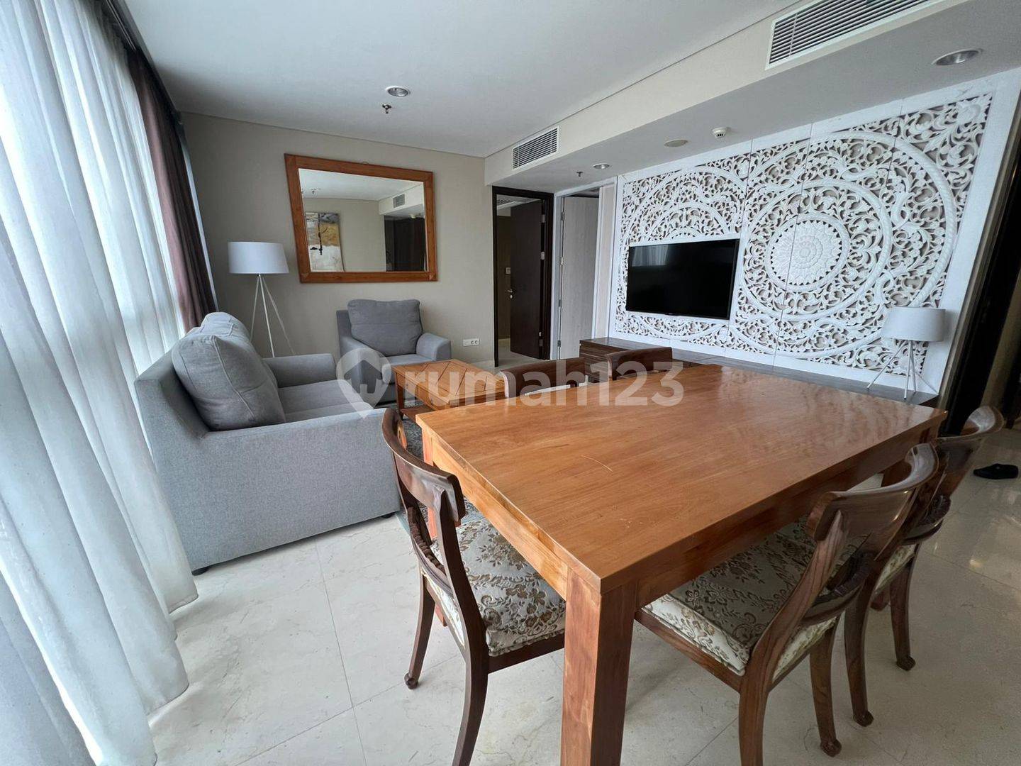 2 бөлмелі пәтер The Residence Tower, Ciputra World 2
